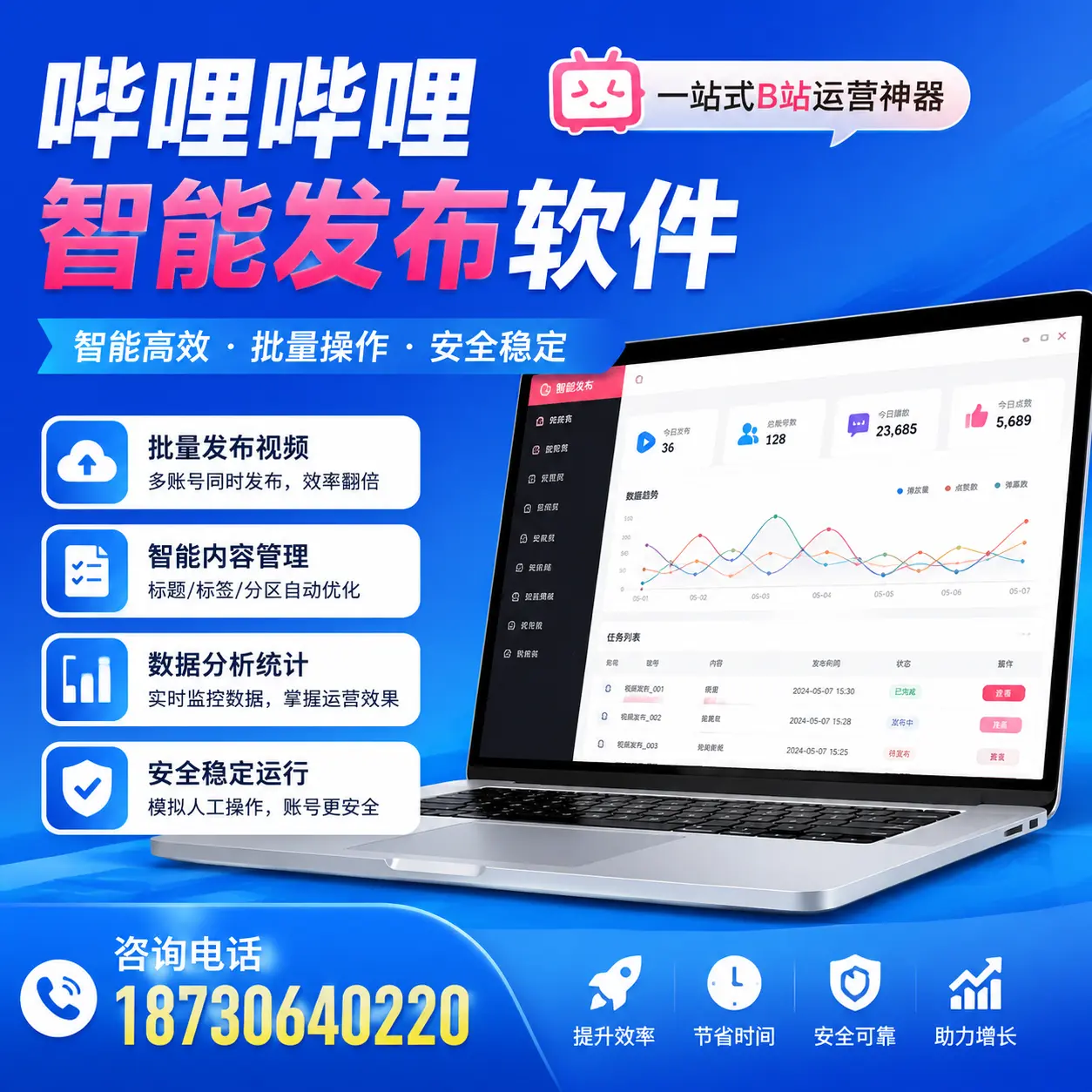 如何通过哔哩哔哩智能发布软件提升 岳阳 企业曝光率